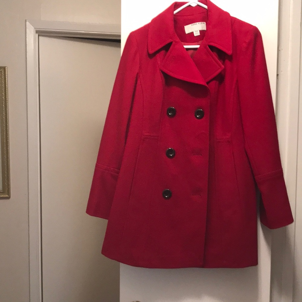 Brand new Anne Klein PM double breasted peacoat